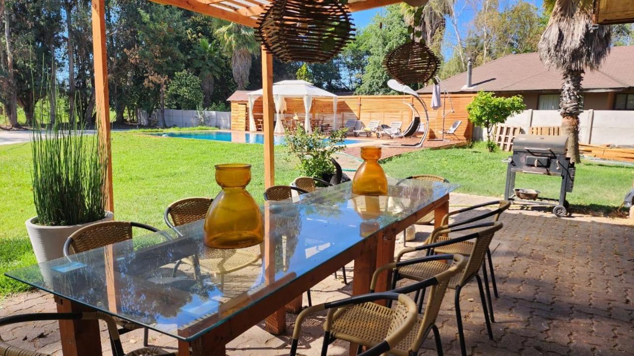 Habitaciones Con Piscina En Tinguiririca Сан Фернандо Екстериор снимка
